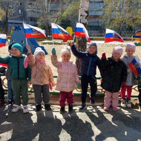Парад Победы в детском саду!