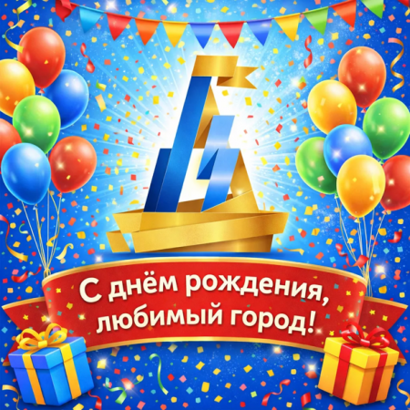 С днём рождения, любимый город!