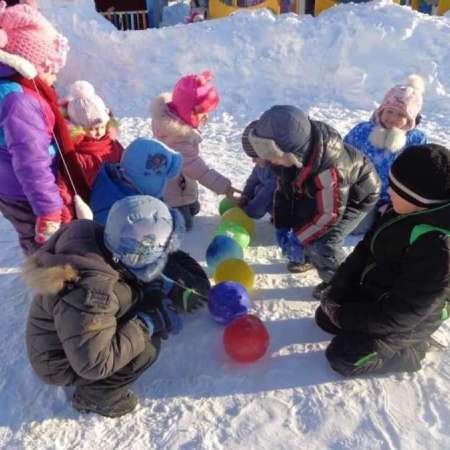 Зимние спортивные игры для дошкольников